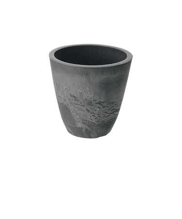 リッチェル　ボタニー　プレーンポット　15型　ダークグレー