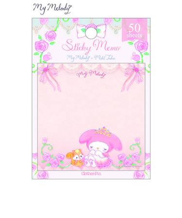 サンリオキャラクターズ×たけいみき　付箋　メルヘンプリンセス　FS15642