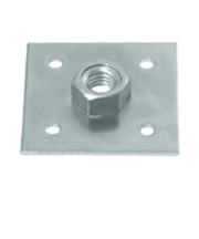 八幡ねじ（YAHATA）　板付ナット　M12　P1．75