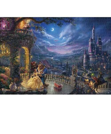 テンヨー　Beauty　and　the　Beast　Dancing　in　the　Moonlight　D-1000-069　1000ピース