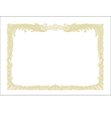 タカ印　OA賞状用紙　B5　10－1050　縦書　白　10枚入