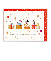 ホールマーク（Hallmark）　グリーティングカード　誕生お祝い　立体　ディズニー　816469　ミニボックスとフレンズ2