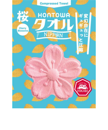 HONTOWAタオル（ホントはタオル）　NIPPON　桜（Cherry　Blossoms）
