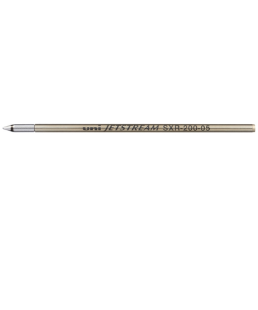 三菱鉛筆　ジェットストリーム替芯　0.5mm　SXR-200-05　黒