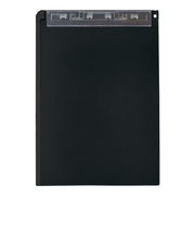 リヒト　クリップボードスタンド付　A5167‐24　黒