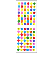 オクヤマ　クリアーシール　SC198　カラフルスマイル