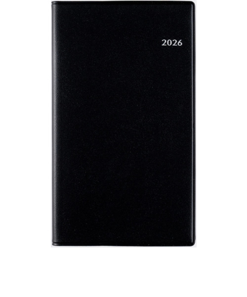 【2026年1月始まり】　高橋書店　ニューダイアリーミニ4　手帳判　ウィークリー見開き2週間　130　黒　月曜始まり