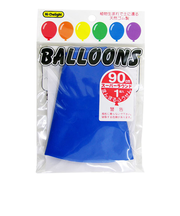 Hi-Delight　スーパーラウンドバルーン　90cm　ブルー　1個入