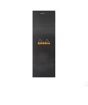 ロディア（RHODIA）　ブロックロディア　No.08　ブラック　7.4×21cm