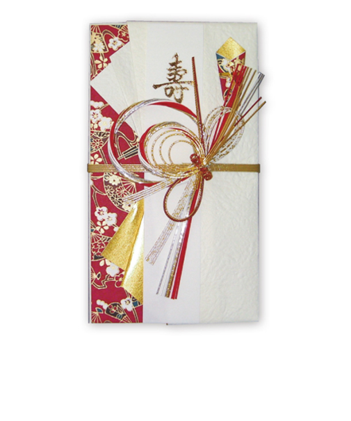 フロンティア　祝儀袋　SG－124　扇の舞　赤