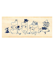 ビバリー　ますてのあいぼう　TSW－137　ムーミン一家