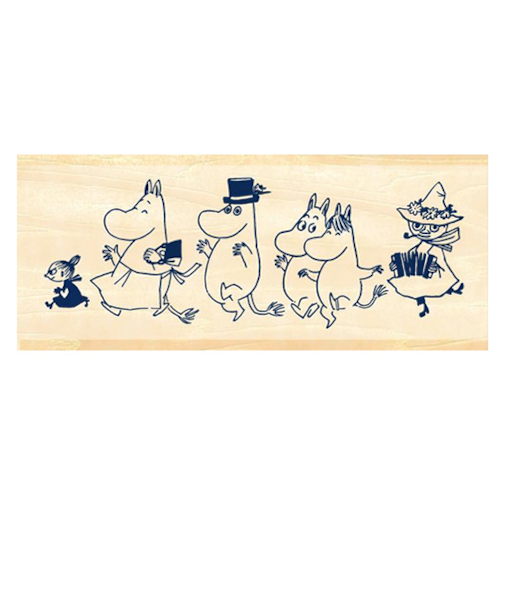 ビバリー　ますてのあいぼう　TSW－137　ムーミン一家