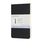 モレスキン（MOLESKINE）　スケッチパッド　ポケット　ブラック