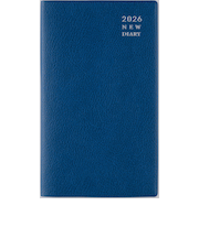 【2026年1月始まり】　高橋書店　ニューダイアリーアルファ7　手帳判　ウィークリーレフト　110　コバルトブルー　月曜始まり