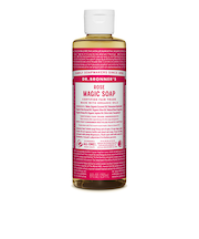 ドクターブロナー（DR.BRONNER’S）　マジックソープ　ローズ　S　237mL
