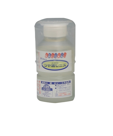 ワシン　水溶性つや消しニス　110ml
