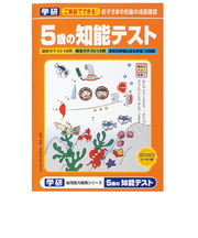 学研（Gakken）　知能テスト5歳　N04562　橙