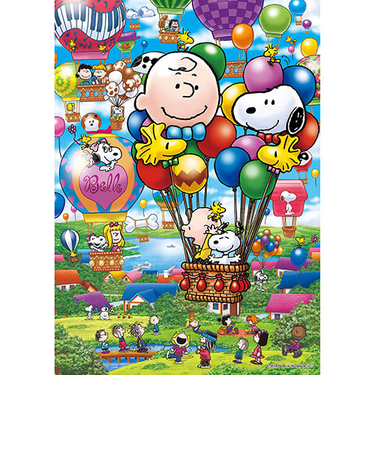 エポック社　PEANUTS　スヌーピー　バルーンフライト　03-043　108ピース