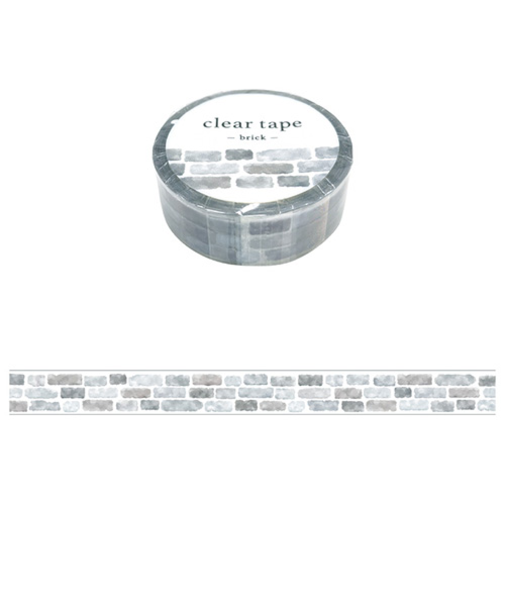 マインドウェイブ　クリアテープ　15mm幅　95186　brick