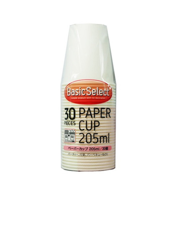 大和物産　BSペーパーカップ　205mL　30個入
