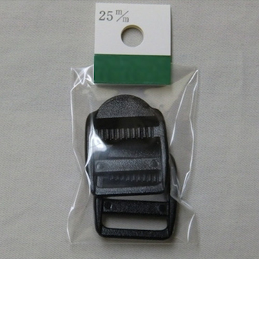 ニフコ（Nifco）　アジャスター　ダブルタイプ　LL－25　25mm　黒　2個入