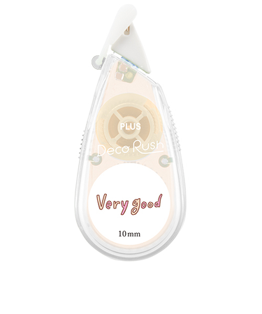 プラス（PLUS）　デコラッシュ　太幅タイプ　10mm幅　限定Topic柄　51-796　Very　good