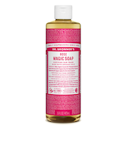 ドクターブロナー（DR.BRONNER’S）　マジックソープ　ローズ　M　473mL
