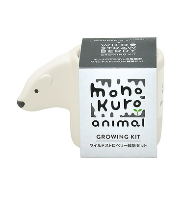 聖新陶芸　モノクロアニマル　ワイルドストロベリー　GD1007‐03