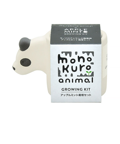 聖新陶芸　モノクロアニマル　アップルミント　GD1007‐01