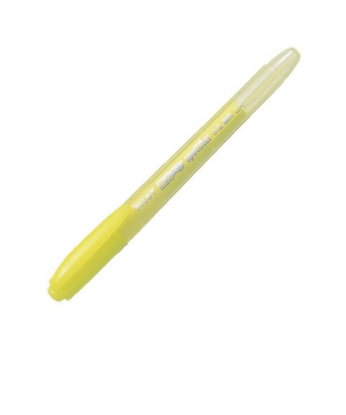 パイロット（PILOT）　スポットライター　イエロー