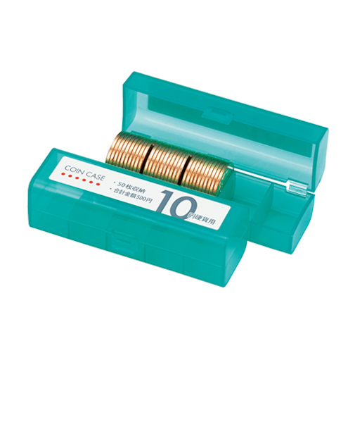オープン　コインケース　50枚収納　10円用　M－10