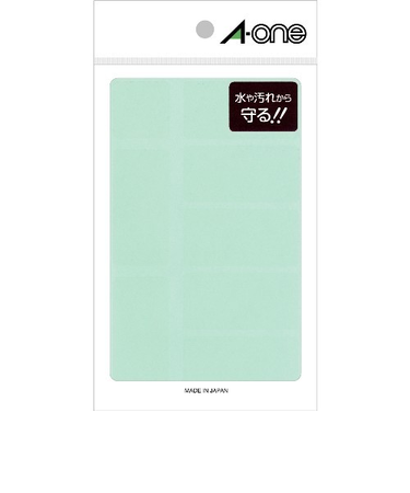 エーワン（A-one）　透明保護ラベル　2.5×5.1cm