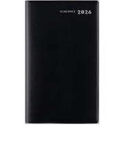 【2026年1月始まり】 高橋書店 ニューダイアリーアルファ12 手帳判 ウィークリーバーチカル 107 黒 月曜始まり