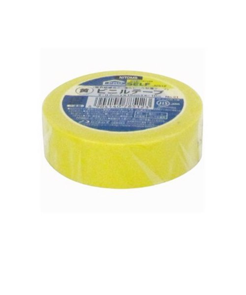 日東　ビニールテープ　19mm　黄