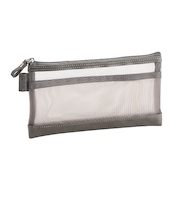 セキセイ　ベルポスト　メッシュケースPEN　BP-6636　ライトグレー