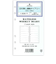 ASHFORD　日付無　週間見開　2week　B6　30枚入　0228－100