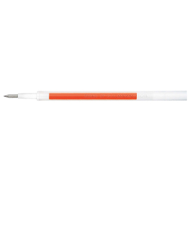 ゼブラ（ZEBRA）　ジェルボールペン替芯　JF-0.4芯　RJF4-OR　オレンジ