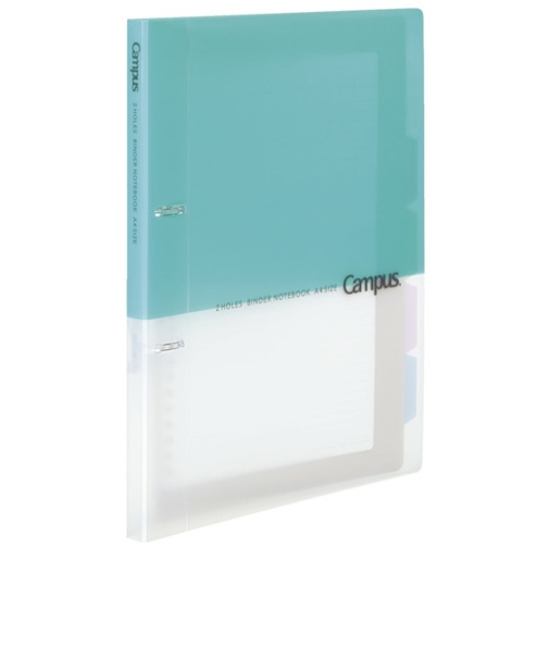 コクヨ（KOKUYO）　キャンパス　プリントもとじやすい2穴ルーズリーフバインダー　A4　ル－PP158LB　ライトブルー