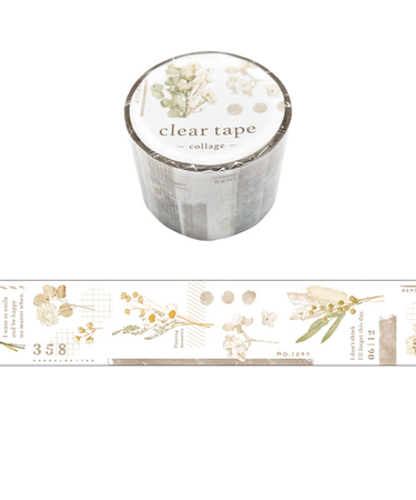 マインドウェイブ　クリアテープ　30mm幅　95194　collage