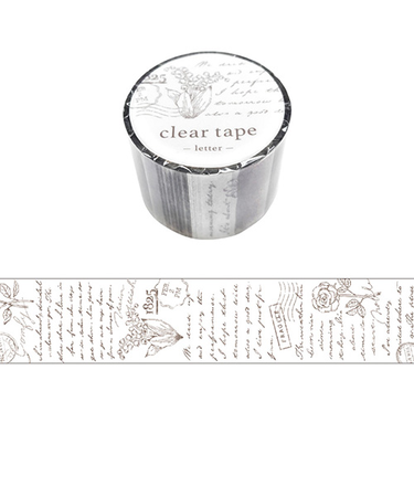 マインドウェイブ　クリアテープ　30mm幅　95190　letter