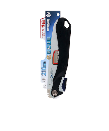 高儀　シャークソー（SHARK　SAW）　替刃式折込鋸　仮枠用　解体・剪定向き　あさりなし　210mm