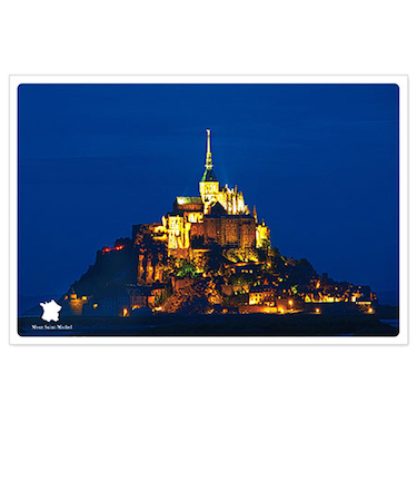 いろは出版　絶景ポストカード　モン　サン　ミシェル　フランス　ZPC－039