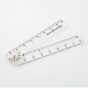 ミドリ（MIDORI）　マルチ定規　[16cm]　42297　透明A