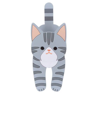 東洋ケース　マグネットフッククリップ　サバトラ