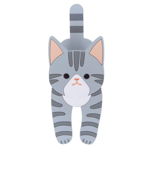 東洋ケース　マグネットフッククリップ　サバトラ