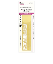 ミドリ(MIDORI) クリップルーラー 42291006 ネコ柄A