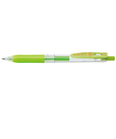 ゼブラ（ZEBRA）　サラサクリップ　0.3mm　JJH15-LG　ライトグリーン