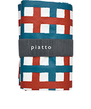 ピアット（piatto）　レジャーシート　ミックスチェック　A561RD　レッド