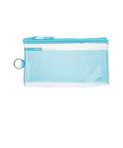 リヒトラブ（LIHIT　LAB.）　soeru　クリヤーペンケース　A8100－14　アイスブルー