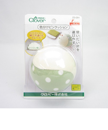 クロバー　F－色分けピンクッション　23－084